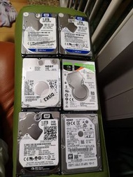 手提電腦高容量硬碟1TB 1000GB 用來儲蓄相片影片珍藏高容量都十分容易或upgrade notebook to 1TB 2.5吋2. 5 inch, 共有6隻，每隻308