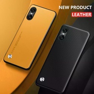 PU Leather Case For Sony Xperia 10 1 VI VII 5 IV V Carbon Fiber Luxury Silicone Protection Phone Cov