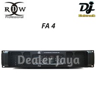 Power Amplifier Rdw Fa4 Fa 4 - 2 Channel