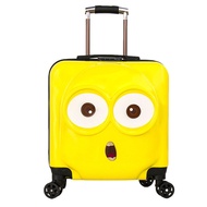 Childrens luggage กระเป๋ าเด็ก รถเข็นเด็ก16นิ้วการ์ตูนกระเป๋าเดินทางสามารถนั่งบนตัวถังกระเป๋าเดินทางกระเป๋านักเรียน