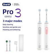 Oral-B Pro 3 Electric Toothbrush 3D Cleaning Technology 360° Visible Pressure Sensor 3 Modes 100% Or