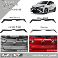 Vemart Perodua myvi gen3 g3 2018-2022 car back door trim garnish accessories myvi mg3 new facelift