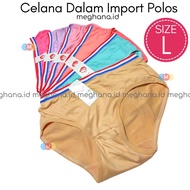 KATUN MEGHANA Panties Teenage Girls' Briefs Imported Cotton Elastic Waist L