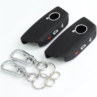 2Pcs Key Fob Cover Compatible with BMW 2025 2026 X3 X5 X7 X1 iX X6 XM 2023-2026, Key Protector with 