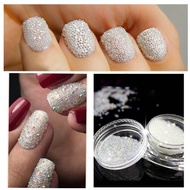 3D ball2 nail art beads Crystal Glass Caviar Beads 3D Micro Pixie nails nail art beads