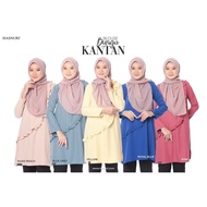 HASNURI BLAUSE BUNGA KANTAN NURSING BLAUSE MUSLIMAH