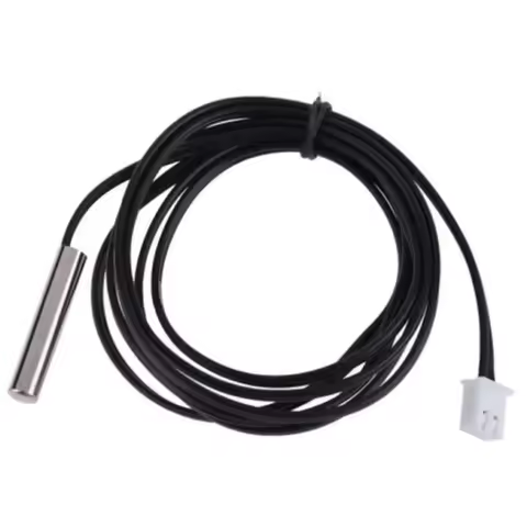 5pcs 10K 1% 3950 Thermistor Waterproof Cable 1m/5m/10m NTC Thermistor Air Conditioner Refrigerator T