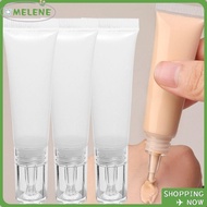 MELENE Dropper Empty Bottle, Portable Refillable Liquid Foundation Soft Tube, Gifts Packaging Access
