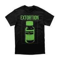 T-shirt Band Extortion "Ex 5" Black Merchandise