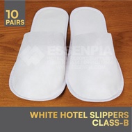 10 PAIRS CLASS B Hotel Non-Woven Fabric Disposable Slipper