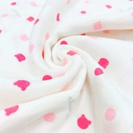 ￼Absorba แอ็บซอร์บา ผ้าอ้อมเด็กแรกเกิด BAMBOO EXTRA SOFT ทอ 2 ชั้น ขนาด 30×30 นิ้ว พิมพ์ลายน้องหมี (