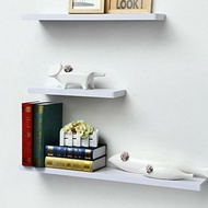 QUALITY Floating Shelf - Minimalist Floating Wooden Shelf - Stacking Bookshelf - Multipurpose Shelf