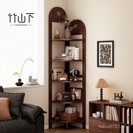 Rattan Medieval 90 Shelf Corner Retro Corner Corner Cabinet Cabinet Degree Corner Storage Cabinet Co