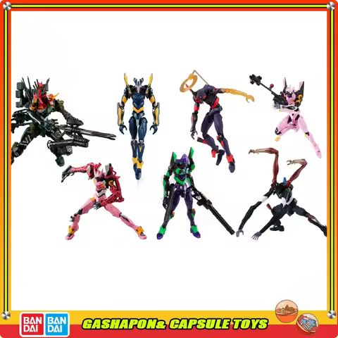 BANDAI NEON GENESIS EVANGELION Action Figures Model EVA-FRAME EX CASHAPON Official Genuine Collect