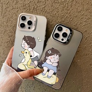 HP 【ABC】Case couple all type For cellphone case Iphone 15 14 13 12 11 Pro,x Xs Xr Se Max 6 6s Phone 