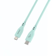 omars炫彩快速傳輸充電線 PD20W Type-C to Lightning-1M:湖水綠
