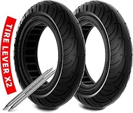 airwak 8.5 Inch Full Tyres 8 1/2 Inch Rubber Tyres Compatible with Xiaomi M365/M365 Pro/Pro2/1S Hibo