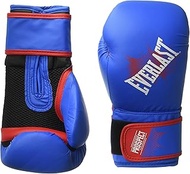 Everlast Prospect Youth Training Gloves, Blue, red