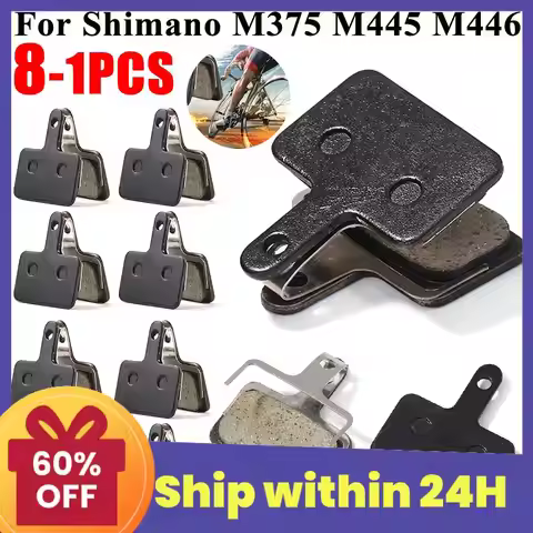 1-8Pairs Resin Bicycle Disc Brake Pads for Shimano B01S MT200 M400 MT500 M315 M525 M475 M495 M515 M9