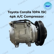 Toyota Corolla AE101 & AE111 4pk Denso 10PA 15C A/C Compressor | Fully Tested | Warranty Provided