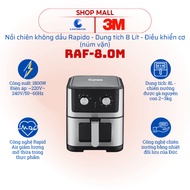 [FIRE] Rapido RAF-8.0M oil-free fryer - 8L capacity - Rapid Air technology