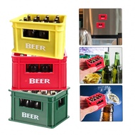 Magnetic Beer Crate Bottle Opener - Vintage Industrial Fridge Magnet For Home Bar, Kitchen & Retail 