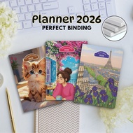 Buku Planner 2026 (PlannerAna) Monthly Planner Journal Monthly Kalendar