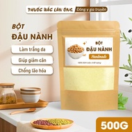 Bột đậu nành rang thơm nguyên chất 500g (Hạt đậu nành hữu cơ tự nhiên)