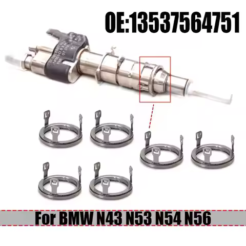1/4/6PCS Car Fuel Injector Decoupler Fit For BMW E71 E60 E82 E87 E90 N43 N53 N54 N56 13538651060 135