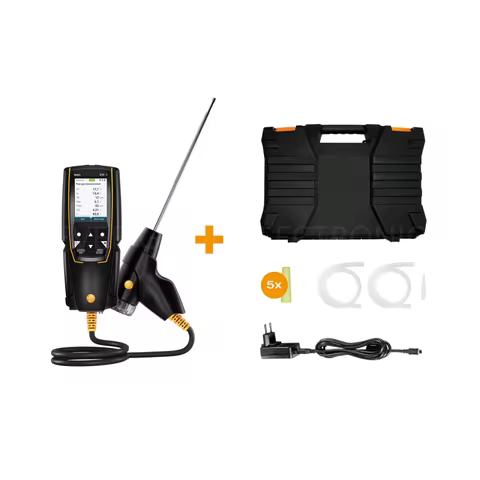 Testo 310 II Flue Gas Analyzer Smart App Measuring Range 0 to 4000 ppm Flue Gas Combustion Analyzer 