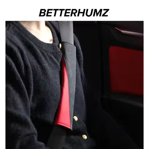 Betterhumz For Audi A3 8Y A4 B8 B9 B6 A5 A6 C6 C8 A7 A8 S3 Q3 Q5 Q7 Make of Alcantara Car Seat Belt 