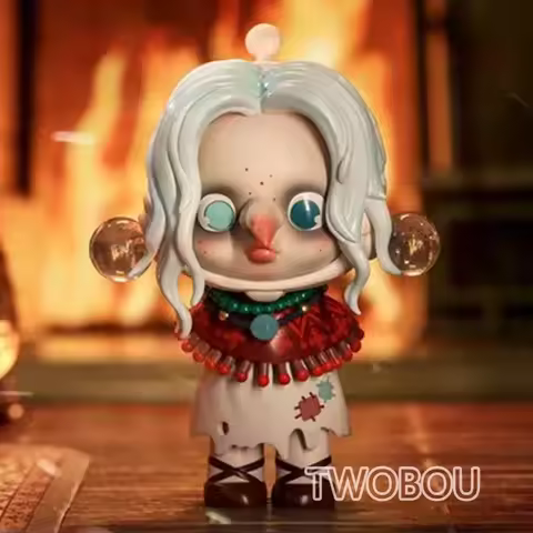 POP MART SKULLPANDA Addams Family Series Trendy Blind Box Guess Bag Desktop Decoration Cute Model Gi