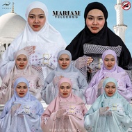 Mewah Exclusive Telekung Travel Umrah Mariam Ironless - Sembahyang Attire Sutera ramadan 2024