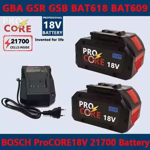 CORE18V 10000mAh ProCORE Replacement Battery for Bosch 18V Professional System Cordless Tools BAT609