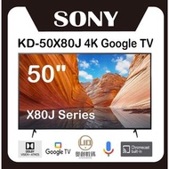 SONY - 50X80J 系列 4K Google 智能電視 KD-50X80J