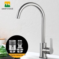 SME 304 Stainless Steel Kitchen Faucet Sink Faucet Tap Cold and Hot Mixer Tap