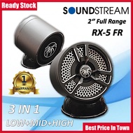 Rx-5FR Soundstream Sound Stream 3in1 double side Bass mid Hot tweeter Original full range speaker