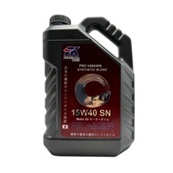 FUKUOKA 15W40 SN Synthetic Blend Engine Oil for Petrol and Diesel Car (4L)