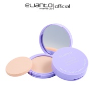 Elianto Velvet Matte Compact Powder (Natural Coverage Lightweight Creamy Smooth) Makeup Foundation P