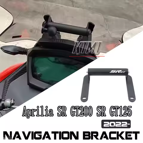 For Aprilia SR GT200 SR GT125 2022- Motorcycle Navigation Bracket Multi-function Extension Rod Brack