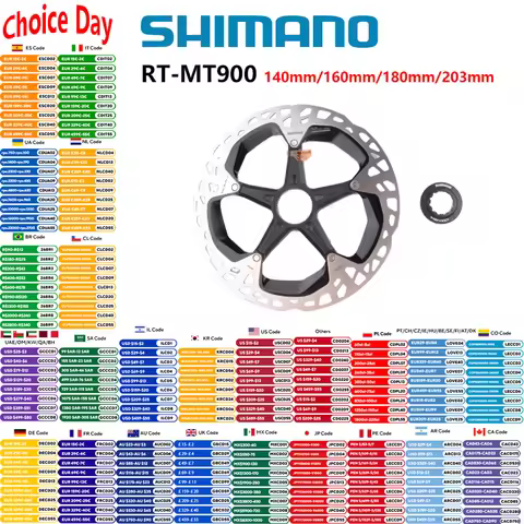 Shimano XTR Dura Ace Duraace RT-MT900 RT900 Hydraulic Brake Disc Rotor Center Lock 140/160/180/203mm