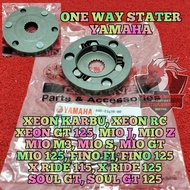 ONE WAY OTOMATIS STATER ASLI ORIGINAL YAMAHA YGP 44D STARTER XEON KARBU  XEON RC  XEON GT 125  MIO  J  MIO GT  SOUL GT  SOUL GT 125  FINO FI  FINO 125  X RIDE 115  X RIDE 125  MIO M3  MIO S  MIO Z  MIO 125 BLUE CORE INJEKSI