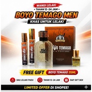 Body Perfume BOYO Mix | Jate • Tino • Darat • Emas • Scandal | 10ml / 35ml