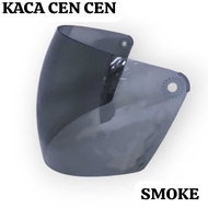 JP Cencen Helmet Visor - JPSMOKE, Suitable for Half Face Helmets Caberg Airro 151 Helmet Visor/