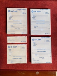 GCASH SLIP 80 sheets 10x14 cm