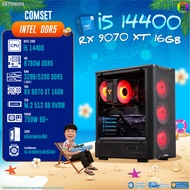 BONMECOM2 คอมประกอบ / CPU i5 14400 / RX 9070 XT 16GB / Case เลือกแบบได้/DDR5