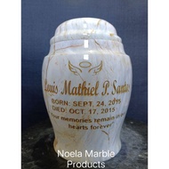 ✥Engraved Marble Urn (Baby Urn) 5'x 7'