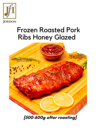 [Jordon] Frozen Roasted Pork Ribs Honey Glazed 500-600g After Roasting