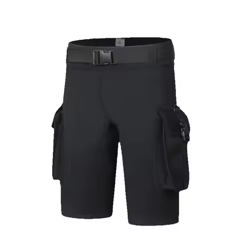 3mm Neoprene Technical Diving Shorts Snorkeling Windsurfing Boating Surfing Pants 2 Pockets Storage 