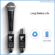 WU UHF Wireless Microphone System Adapter for Musicians Singers and Public Speaker  Performance Lightweight Adapter